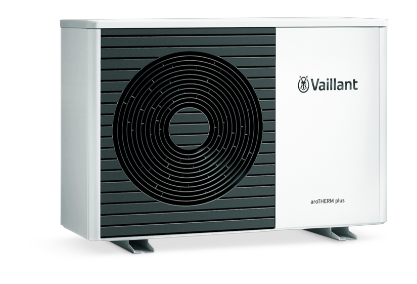 Vaillant aroTHERM plus air source heat pump unit